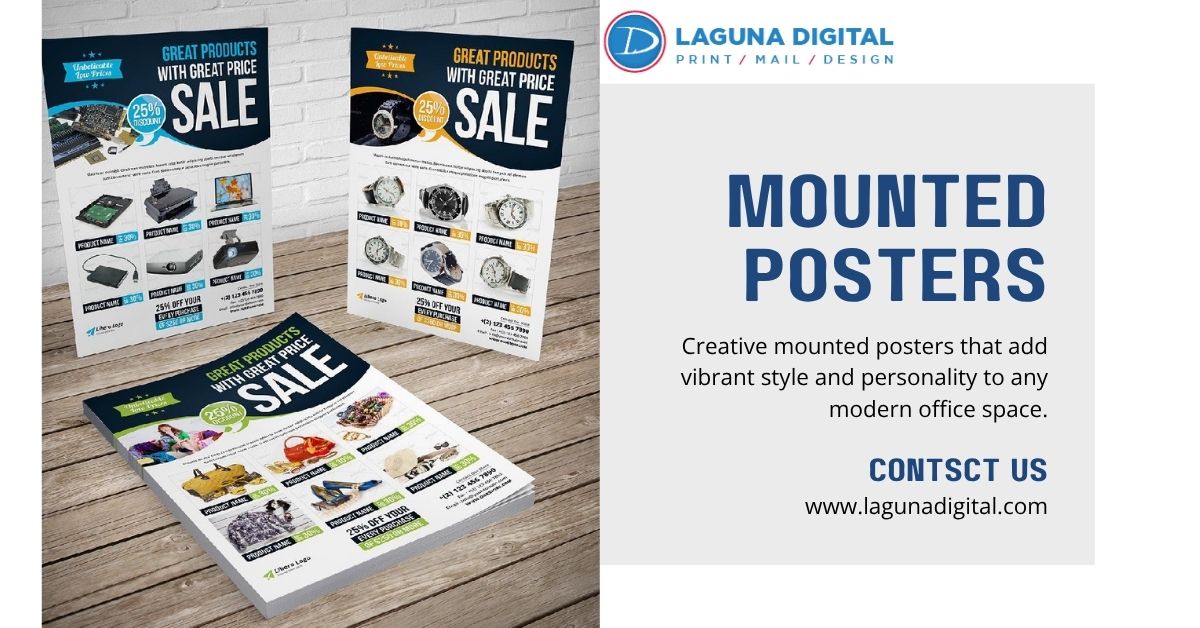 Creative Ways to Use Mounted Posters for Office Decor