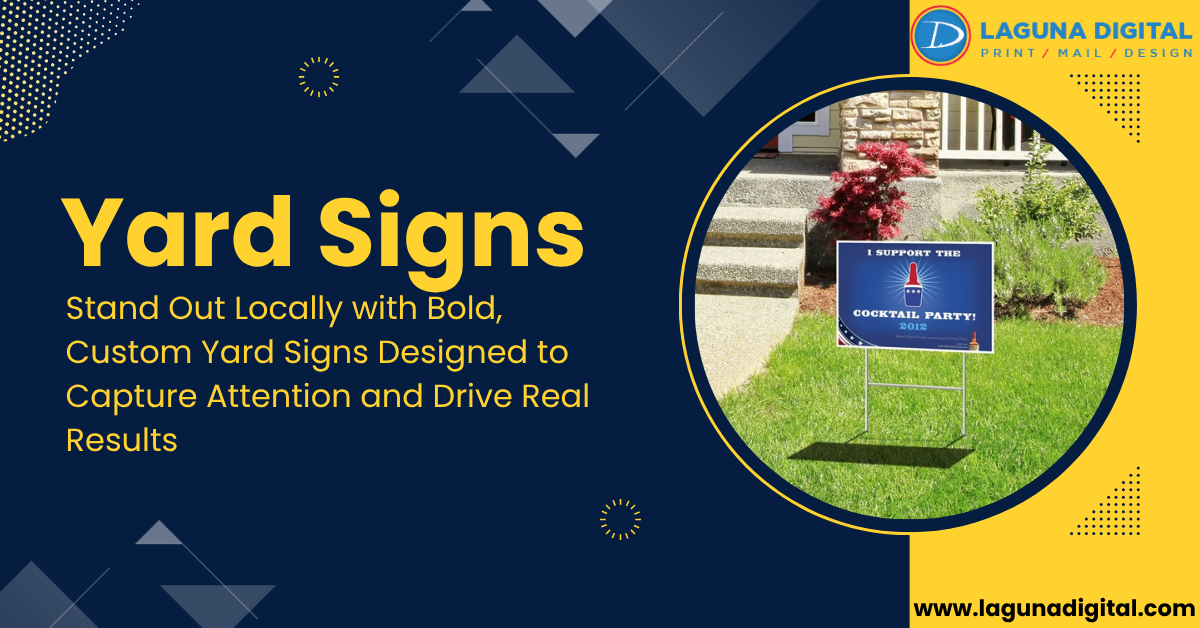 The Versatility of Yard Signs in Local Marketing