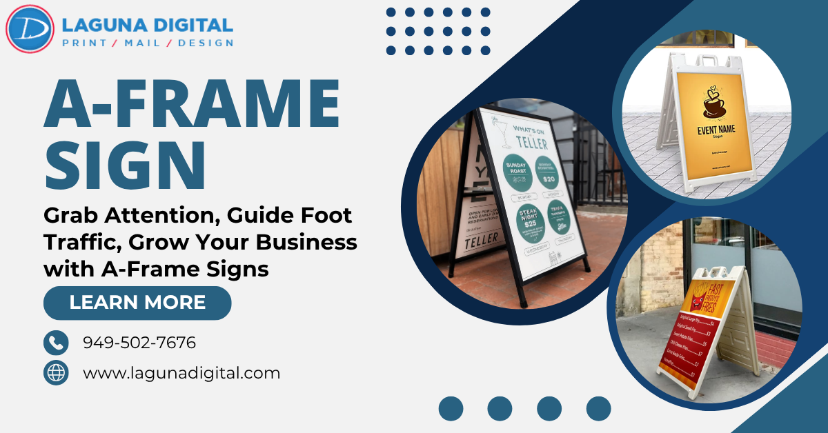 A-Frame Signs for Walk-In Traffic: Design Tips