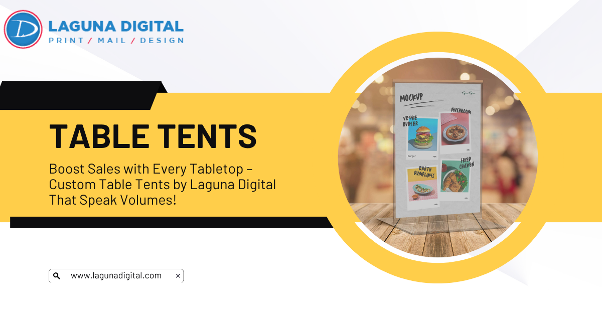 Table Tents: The Underrated Tabletop Marketing Tool
