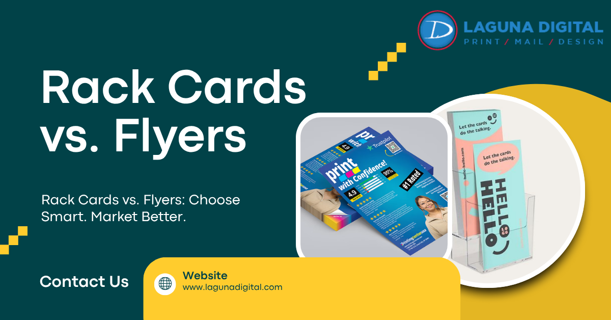 Rack Cards vs. Flyers: Which Works Best?