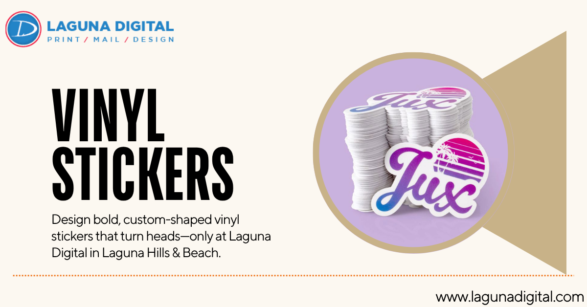 Design Eye-Catching Vinyl Stickers in Any Shape