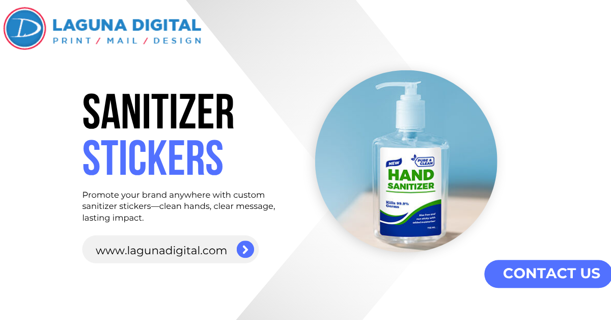 How to Use Hand Sanitizer Stickers for Branding on the Go