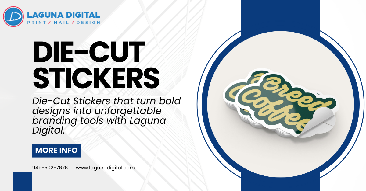 Die-Cut Stickers: Unique Shapes, Unforgettable Branding