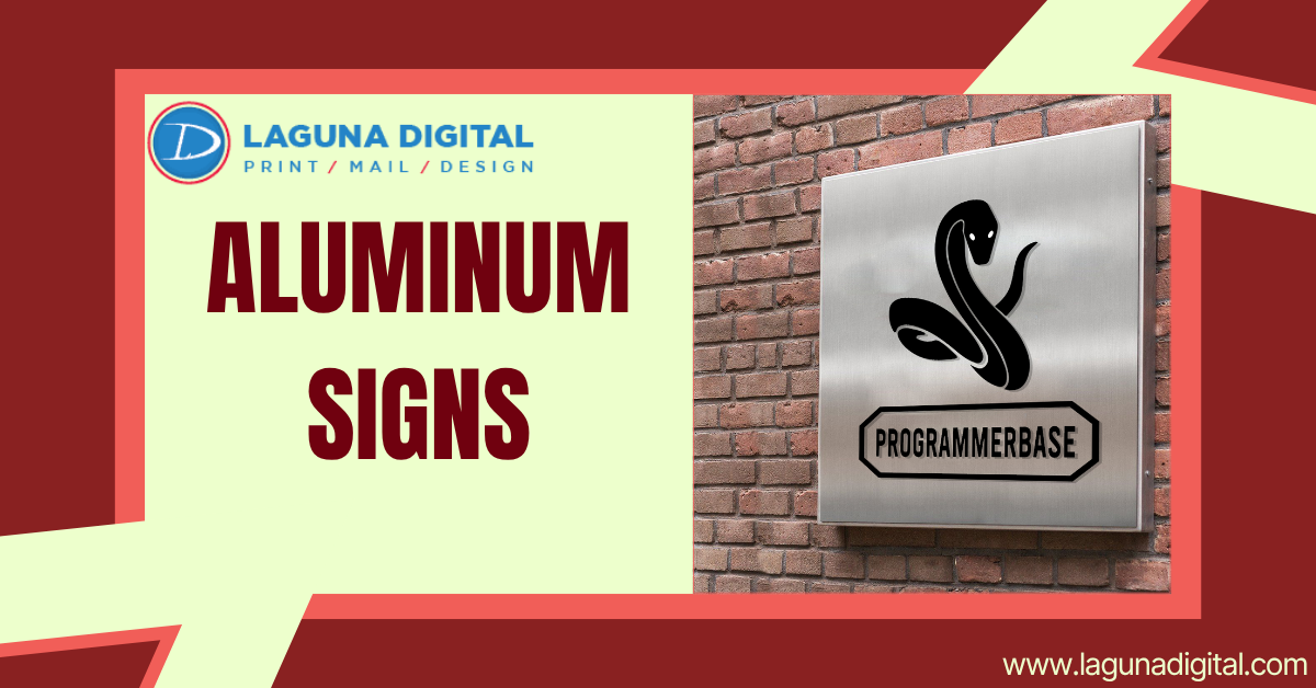 Aluminum Signs: Durable, Professional, Long-Lasting