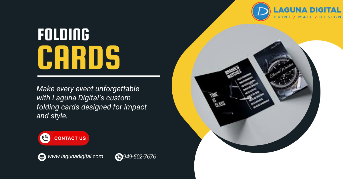 The Magic of Folding Cards for Events & Branding